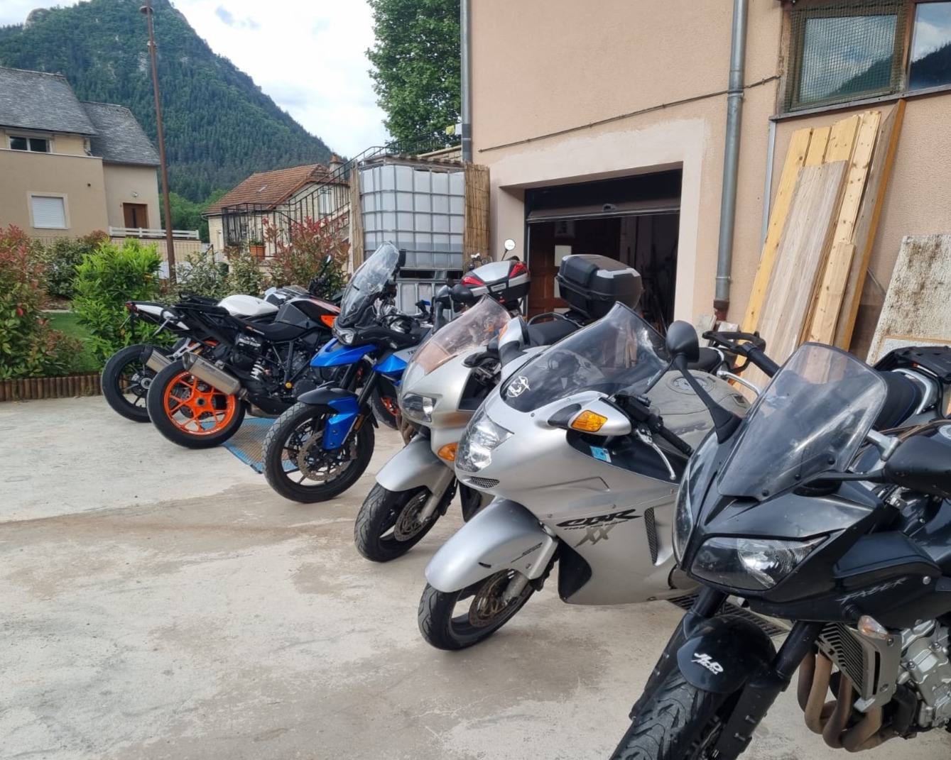 Parking à motos