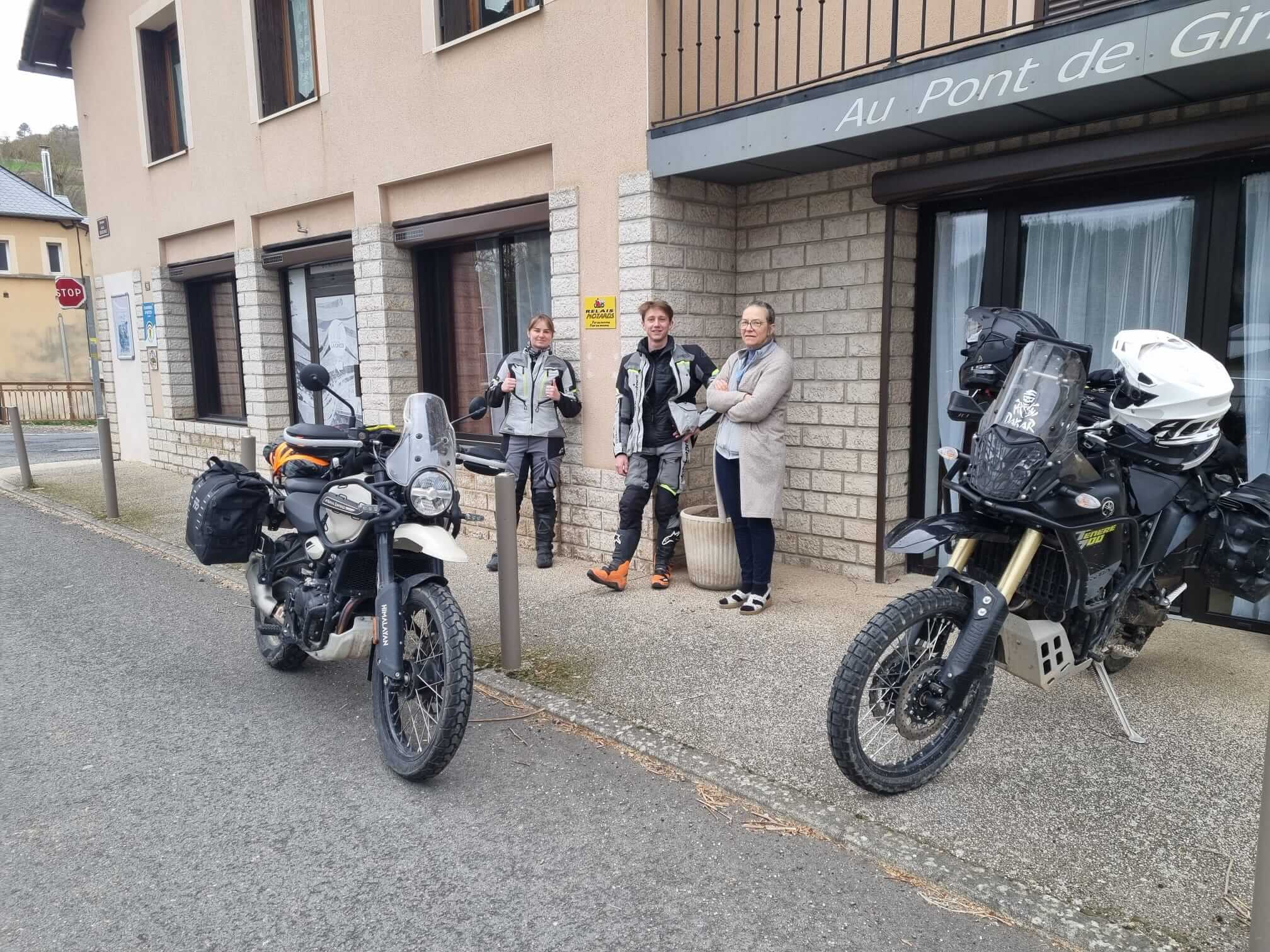 Les premiers motards de la saison sont arrivés !